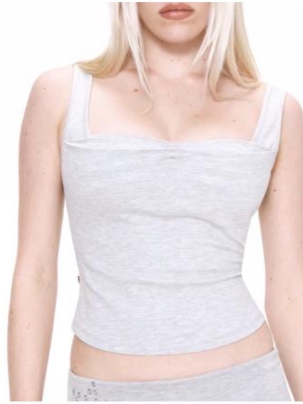 NWT Miaou Luna Top in Heather Gray Size XS